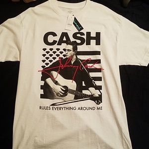 Johnny Cash Diamond Supply T shirt NEW